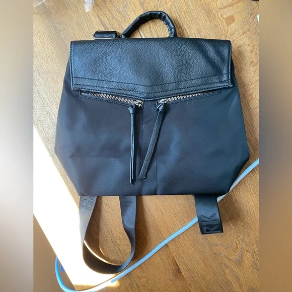 Botkier bBack Canvas And Leather Backpack Botkier | Bags | Botkier Black Canvas Leather Womens Double  main image 4